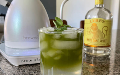 Brewista x Lyre's Matcha Green Tea Mojito Mocktail