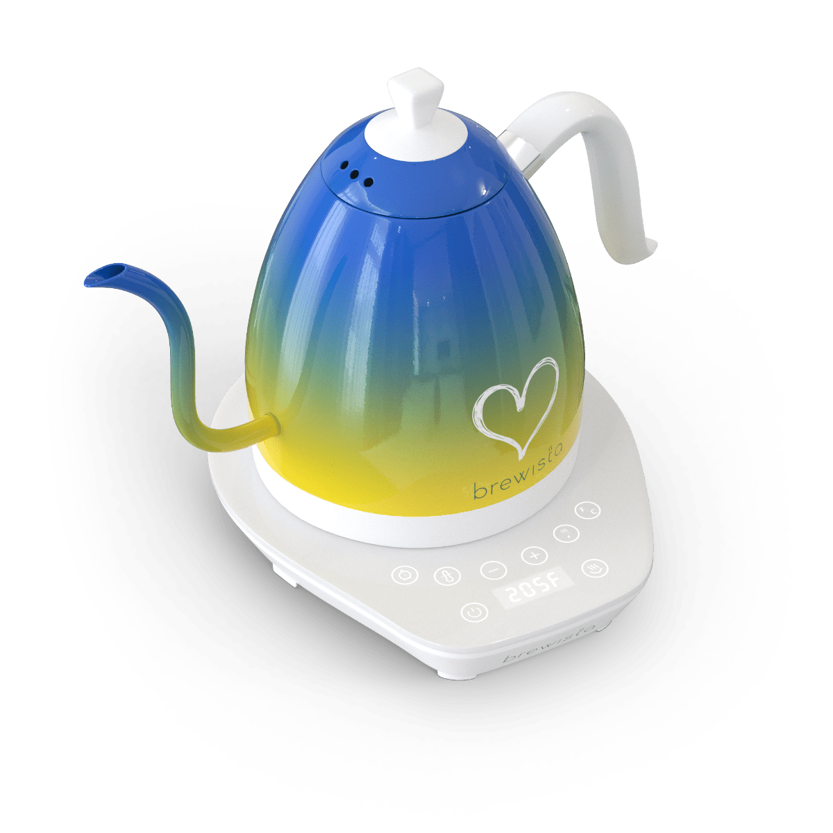 Brewista - Artisan Electric Gooseneck Kettle - Iridescent Unicorn - Tea  Coffee Suplies